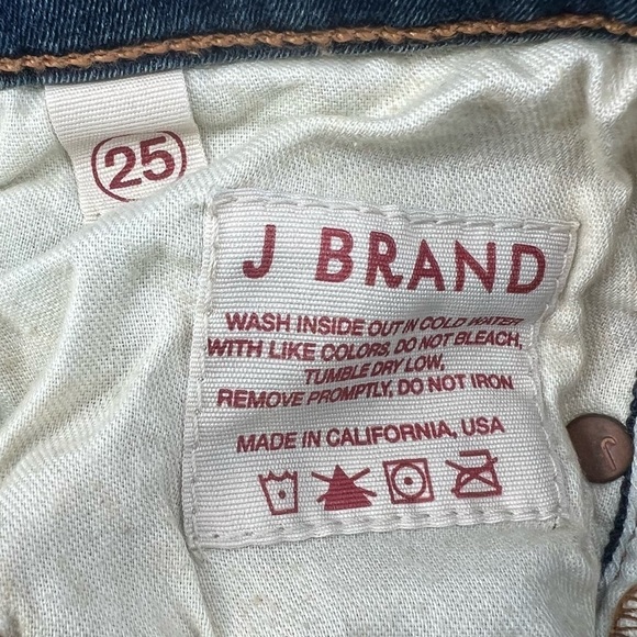 J Brand Babe Tawny Flare Leg Jeans Size 25 Women’s - Picture 4 of 7